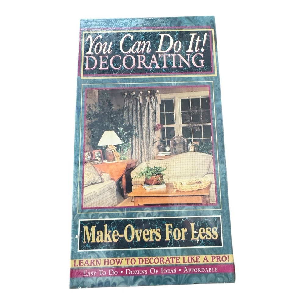 You Can Do It Decorating With Deborah Burnett‎ Sealed VHS